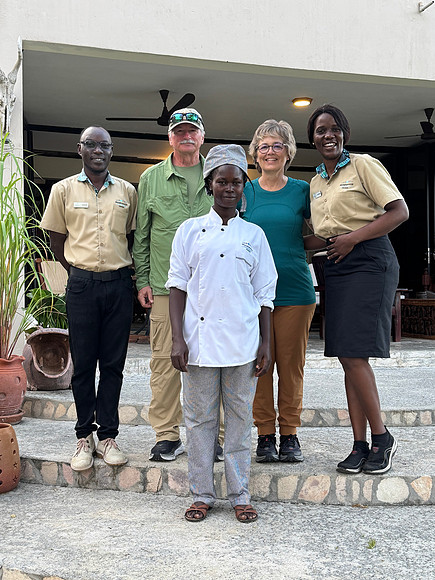 Anyadwe staff and guests