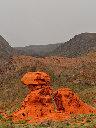 Valley of Fire rock formation