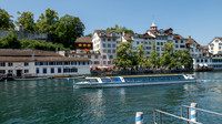 water taxi in Zurich, Switzerland