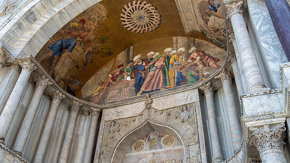 outside of St. Mark's Basilica