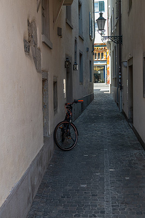 Bike in alley
