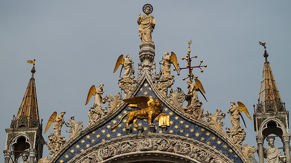 top of St. Mark's Basilica