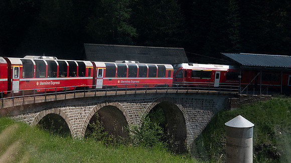 Bernina Express Train
