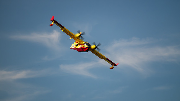 Firefighting plane