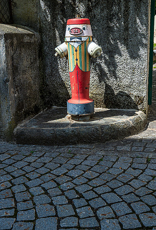 Painted Fire Hydrant