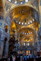 inside St. Mark's Basilica