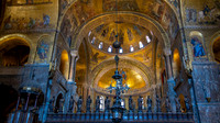 inside St. Mark's Basilica