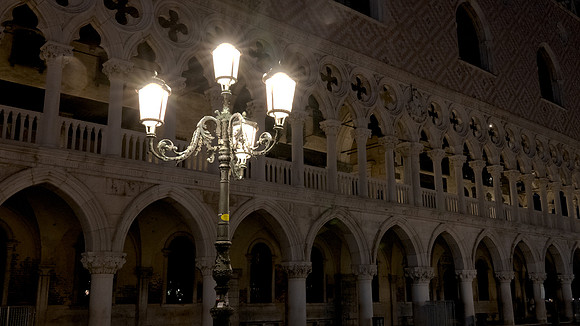 Doge's Palace at night
