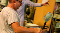 Glass blowing in Murano, Italy
