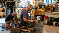Glass blowing in Murano, Italy