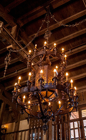 Inside Scottie's Castle, Death Valley national Park, California
