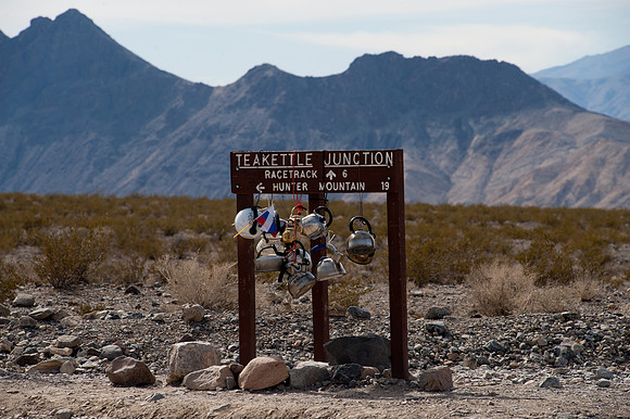 Teakettle Junction in Death Valley National Park
