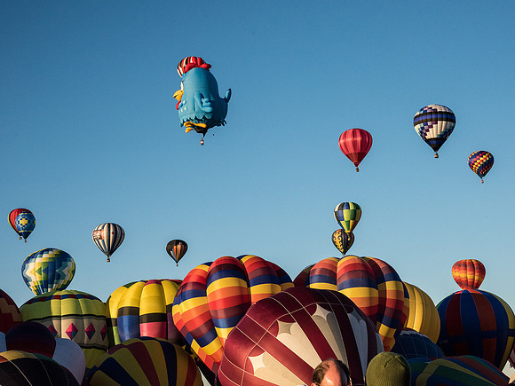 lift off in Albuquerque !