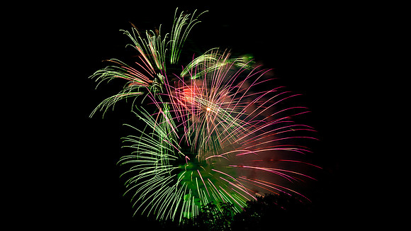 Centerville fireworks from Concept Park 2025