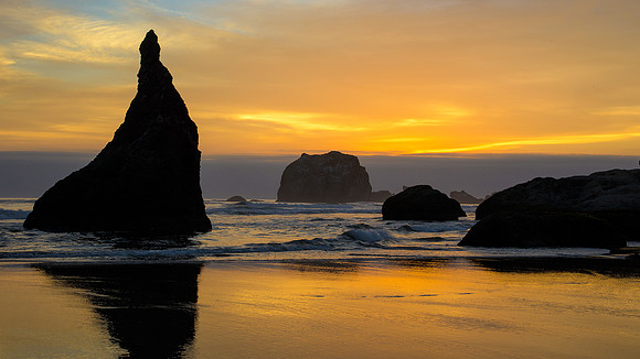 Bandon Beach sunset