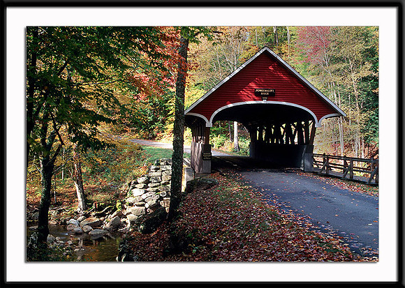 The Flume Covered Bridge