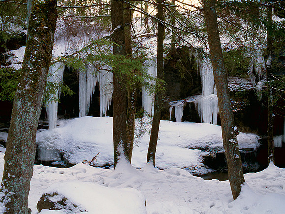 Hocking Hills in Winter