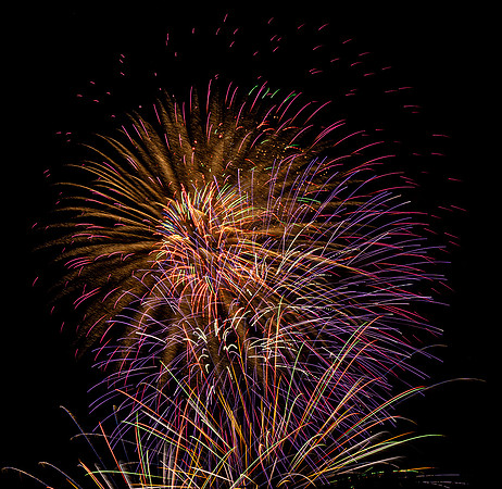 Centerville fireworks from Concept Park 2025
