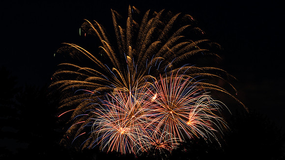 Centerville fireworks from Concept Park 2025