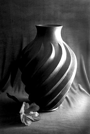 Still Life Vase and Flower