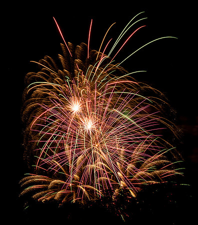 Centerville fireworks from Concept Park 2025