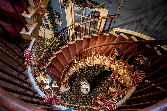 Houmas House inside staircase