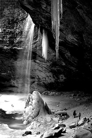 Ice Cone at Ash Cave
