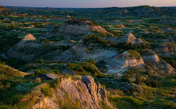 Painted Canyon overlook
