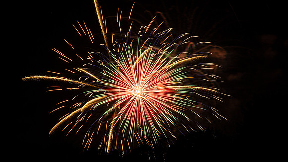 Centerville fireworks from Concept Park 2025