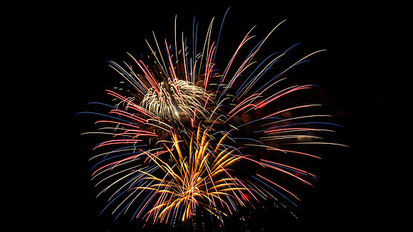 Centerville fireworks from Concept Park 2025