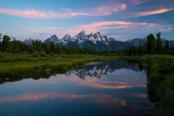 Sunrise in Grand Teton National Park