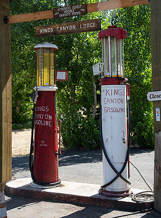 Gravity gas pumps