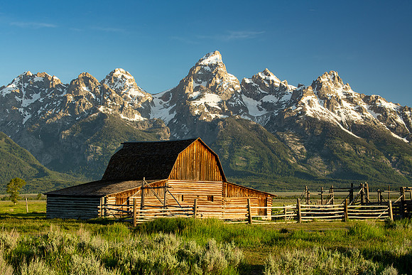 Sunrise in Grand Teton National Park