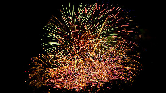 Centerville fireworks from Concept Park 2025