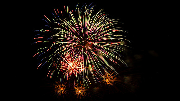 Centerville fireworks from Concept Park 2025