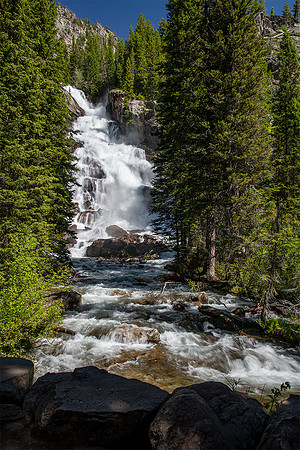 Hidden Falls in Grand Teton National Park
