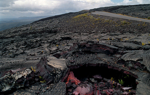 Cooled Lava