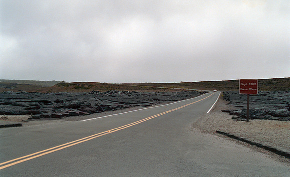 Cooled Lava