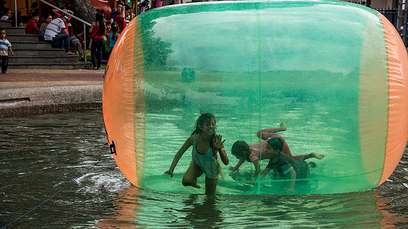 Inflatable balls