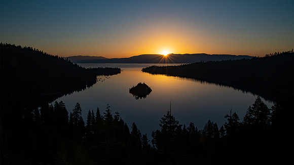 Sunrise Lake Tahoe