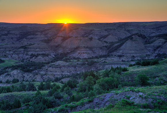 Sunrise Theodore Roosevelt  NP south unit