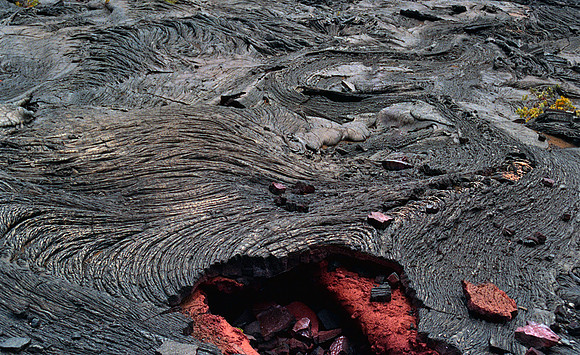 Cooled Lava