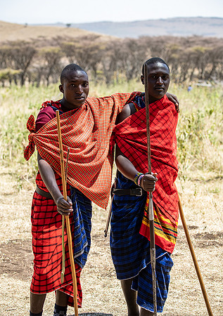 Maasai warriors