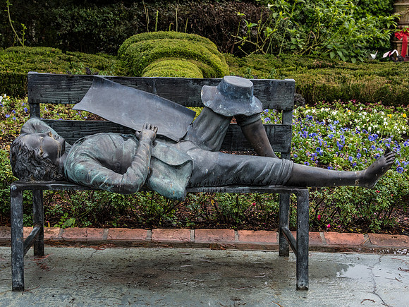 Statue at Houmas House