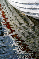 Boat reflection, Iceland