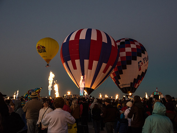 Early morning takeoff