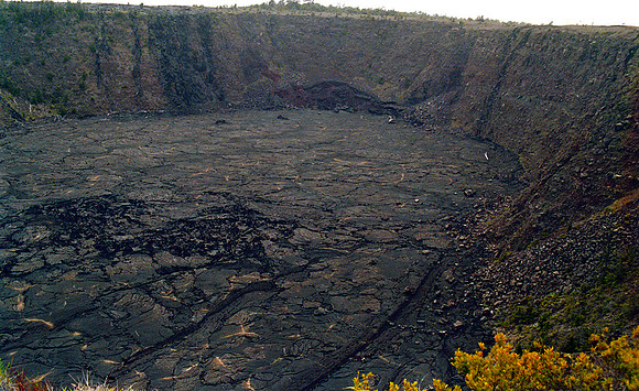 Craters in Volcanoes National Park